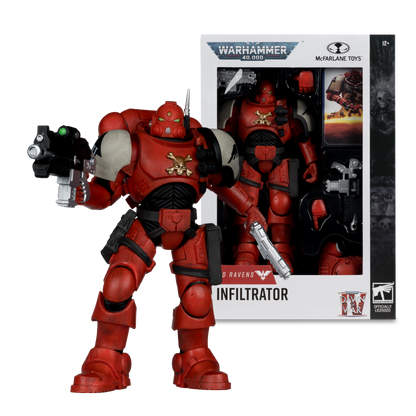 Warhammer 40,000: Dawn Of War 4 - Blood Ravens Sergeant Infiltrator 7" Action Figure