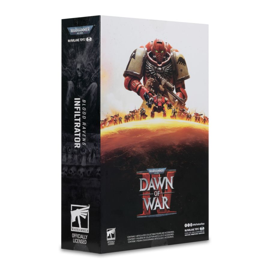 Warhammer 40,000: Dawn Of War 4 - Blood Ravens Sergeant Infiltrator 7" Action Figure