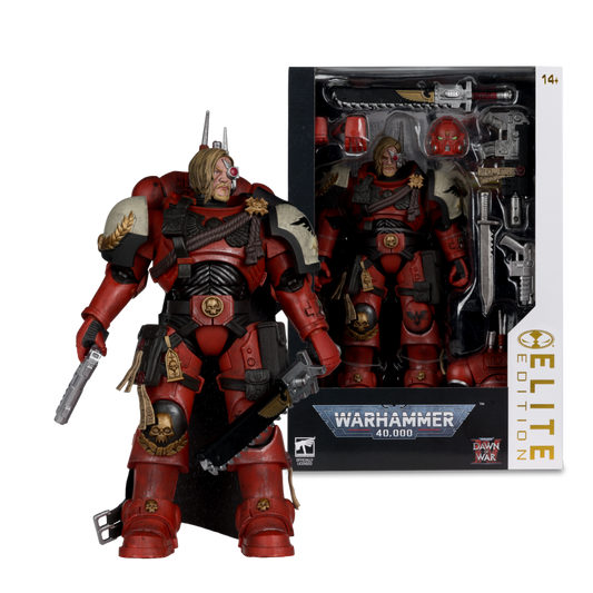 Warhammer 40,000: Dawn Of War 4 - Captain Cyrus In Phobos Armor 7" Elite Edition Action Figure