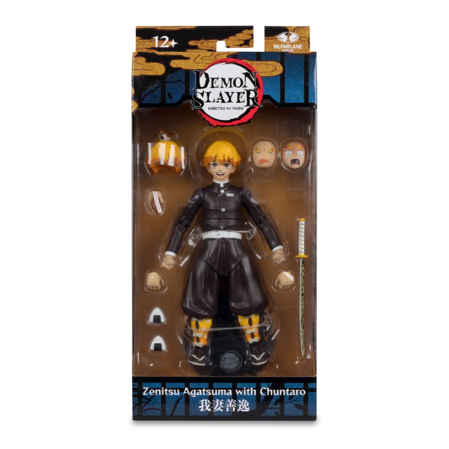 Demon Slayer - Zenitsu Agatsuma with Chuntaro 7" Figure