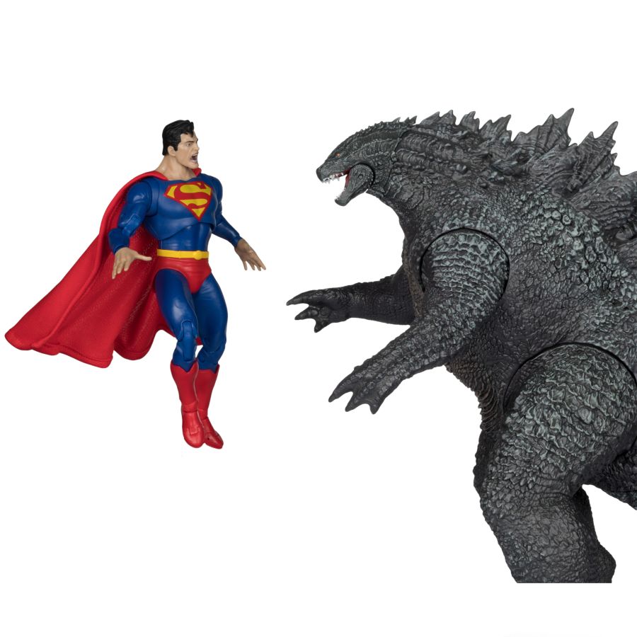 DC - Justice League Monsterverse: Superman Vs Godzilla Action Figure 2 Pack
