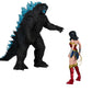 Justice League (comics) - Wonder Woman 7" vs Atomic Blast Godzilla MegaFig Action Figure 2-Pack