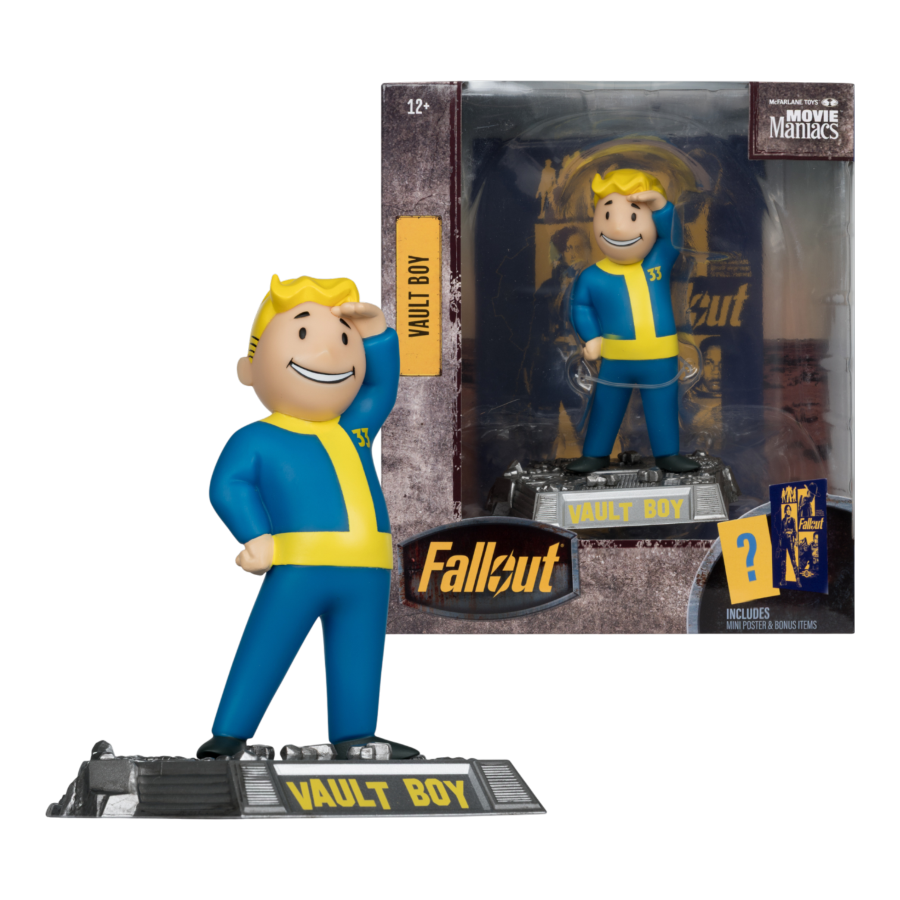 Fallout (TV) - Vault Boy (Season 2) V3 Movie Maniacs 6" Posed Figure