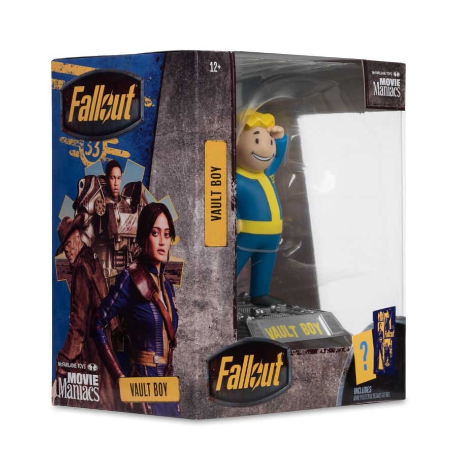 Fallout (TV) - Vault Boy (Season 2) V3 Movie Maniacs 6" Posed Figure