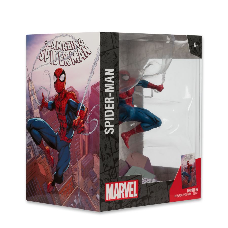 Marvel - Spider-Man "The Amazing Spider-Man #1" 1:10 Scale Posed Figure