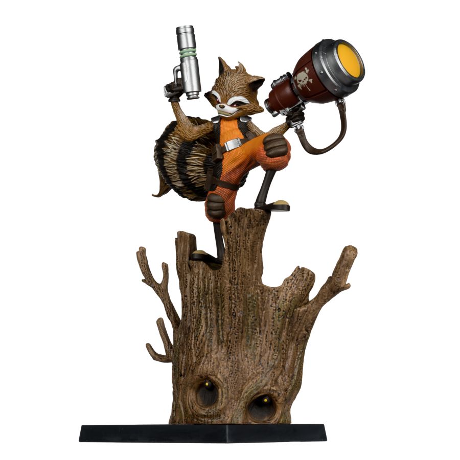 Marvel Comics - Rocket Raccoon with Comic (Chasing Tale #1) 1:6 Scale Figure