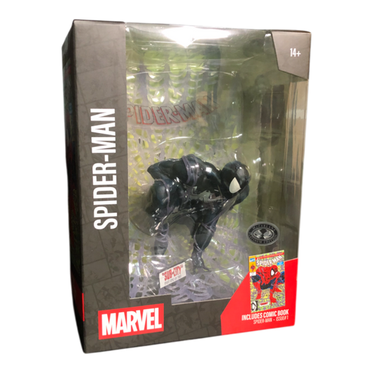 Marvel Comics - Spider-Man (Black Suit) 1:6 Scale Figure [Chase]