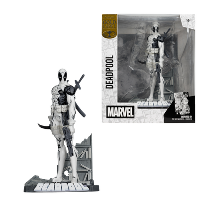 Marvel Comics - Deadpool (The New Mutants #98) Gold Label 1:10 Scale Figure