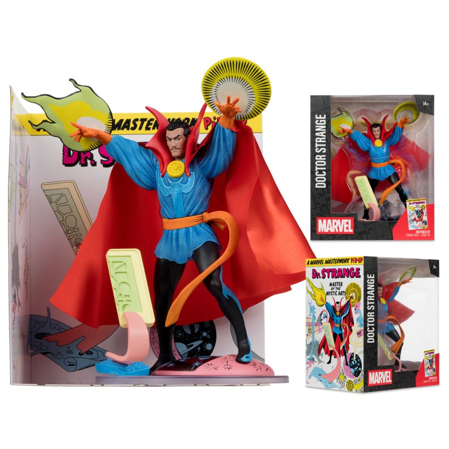 Marvel Comics - Dr. Strange (Strange Tales 128) 1:10 Scale Collectible Figure with Scene