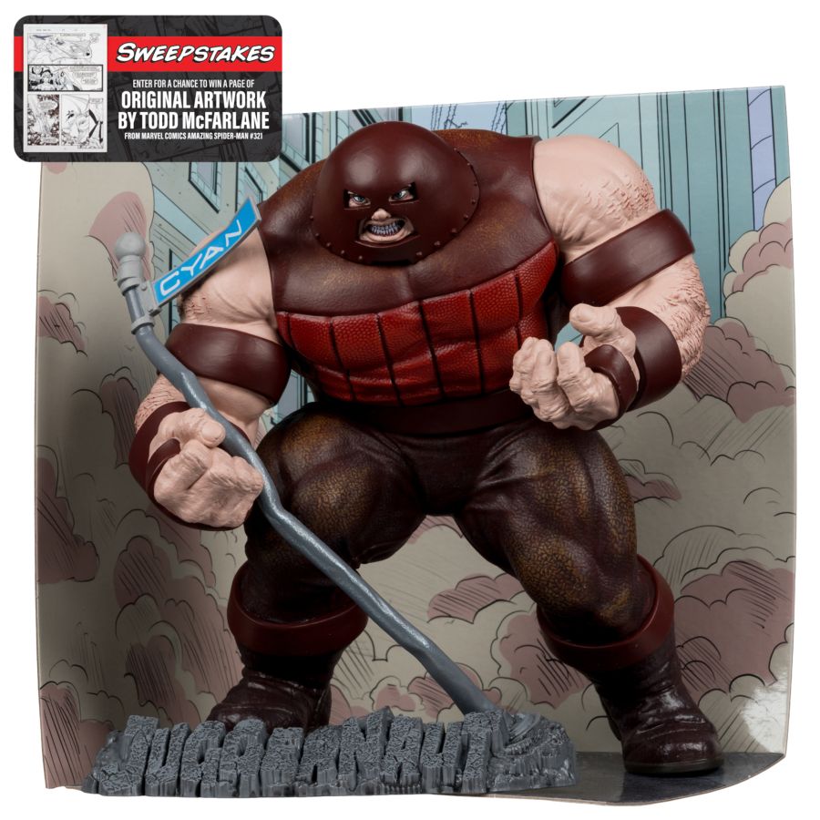 Marvel Comics - The Juggernaut (Spider-Man 16) 1:10 Scale Collectible Figure with Scene