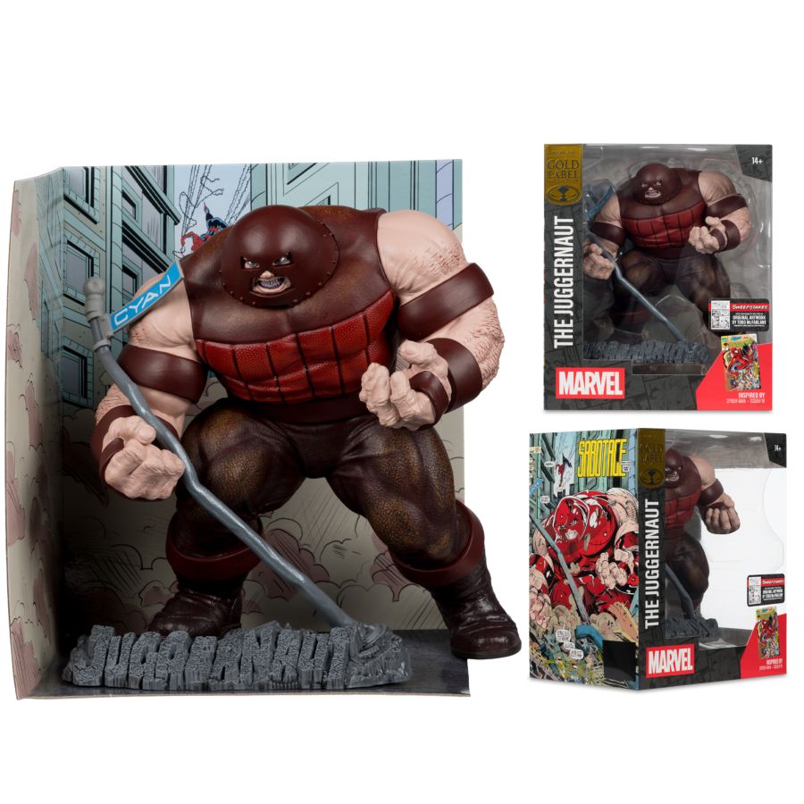 Marvel Comics - The Juggernaut (Spider-Man 16) 1:10 Scale Collectible Figure with Scene