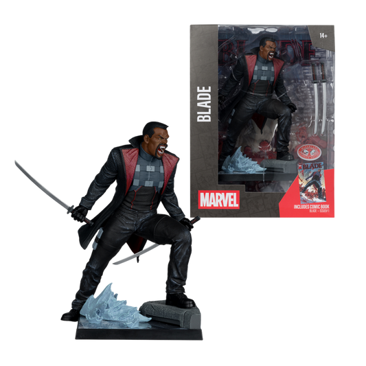 Marvel Comics - Blade with Comic (Blade #1) 1:6 Scale Figure