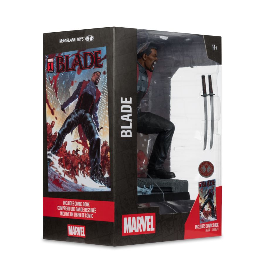 Marvel Comics - Blade with Comic (Blade #1) 1:6 Scale Figure