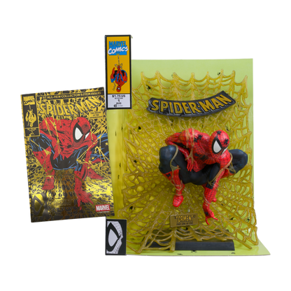 Marvel Comics - Spider-Man by Todd Mcfarlane (Spider-Man #1) Gold Label 1:6 Scale Figure