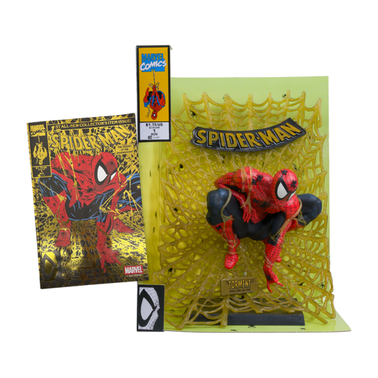 Marvel Comics - Spider-Man by Todd Mcfarlane (Spider-Man #1) Gold Label 1:6 Scale Figure