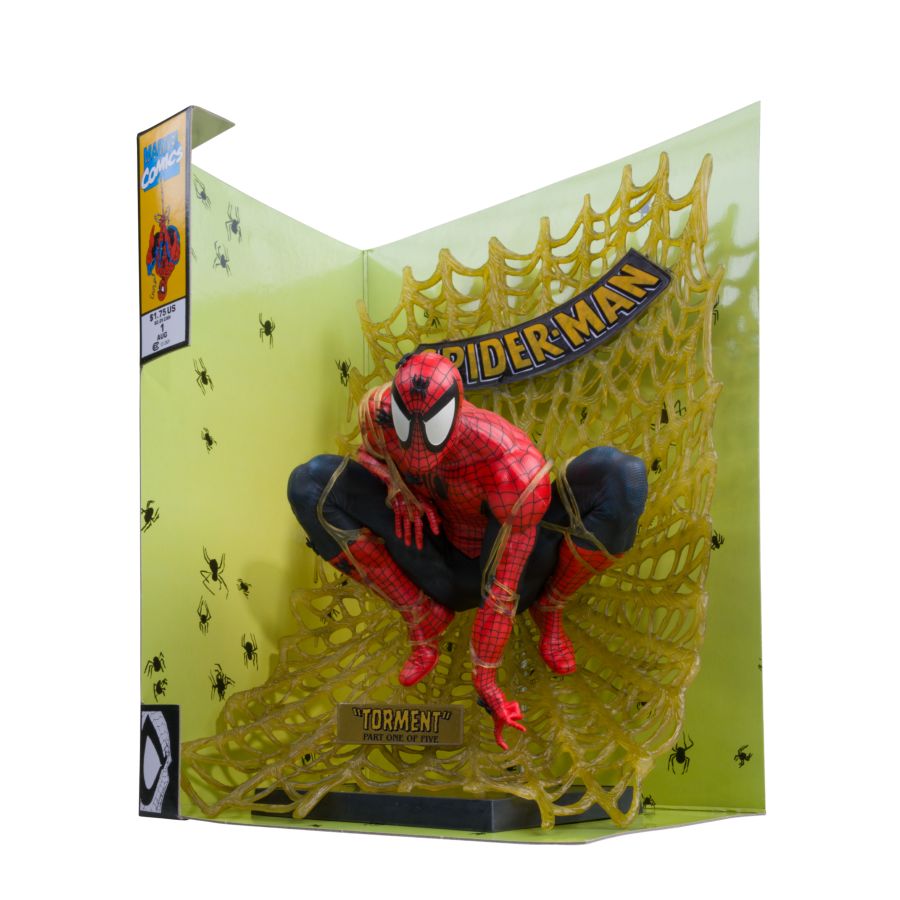 Marvel Comics - Spider-Man by Todd Mcfarlane (Spider-Man #1) Gold Label 1:6 Scale Figure