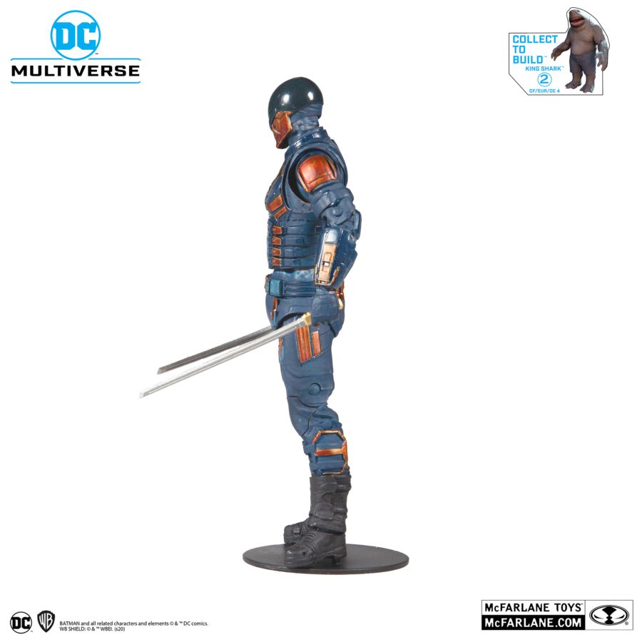 The Suicide Squad (2021) - Bloodsport (Build-A-King-Shark) DC Multiverse 7" Scale Action Figure
