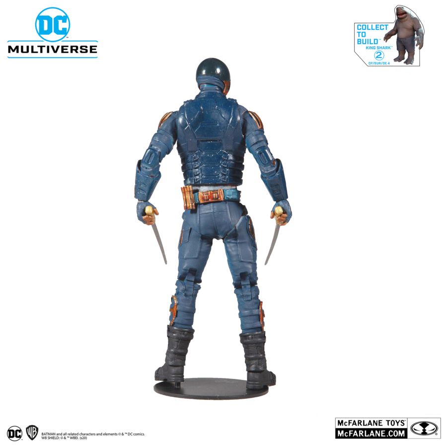The Suicide Squad (2021) - Bloodsport (Build-A-King-Shark) DC Multiverse 7" Scale Action Figure