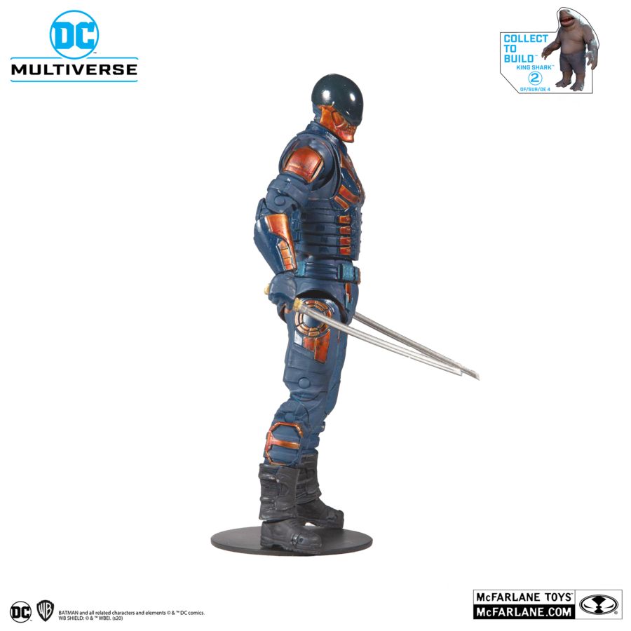 The Suicide Squad (2021) - Bloodsport (Build-A-King-Shark) DC Multiverse 7" Scale Action Figure
