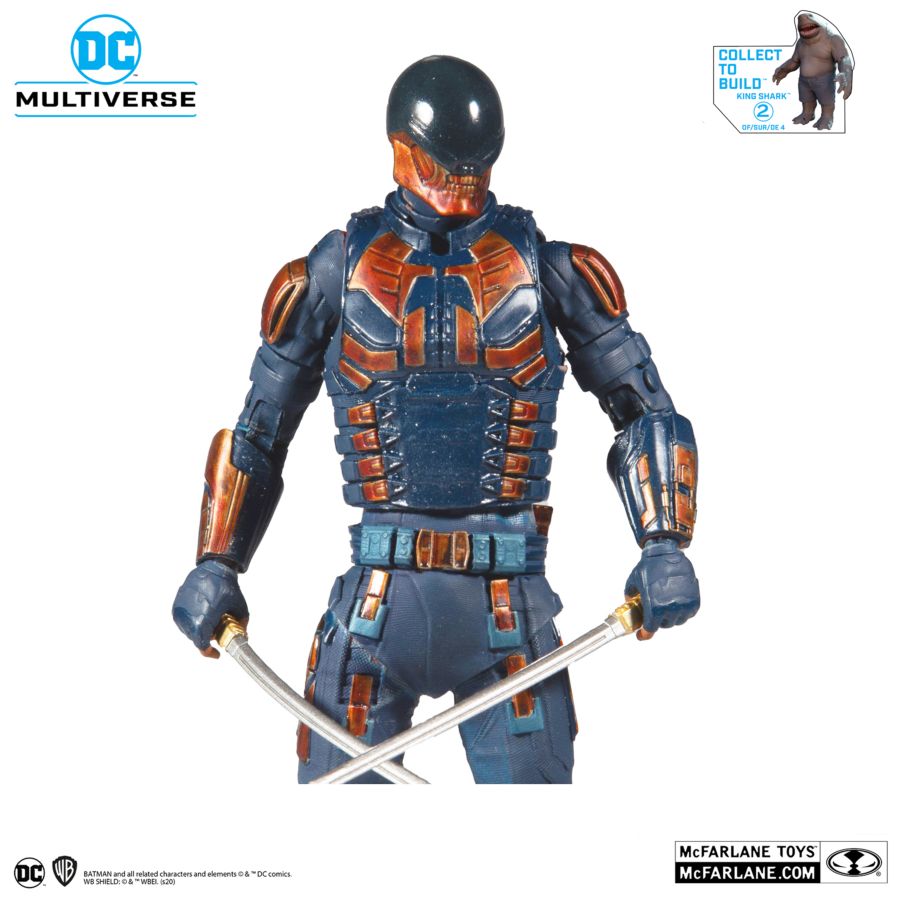 The Suicide Squad (2021) - Bloodsport (Build-A-King-Shark) DC Multiverse 7" Scale Action Figure