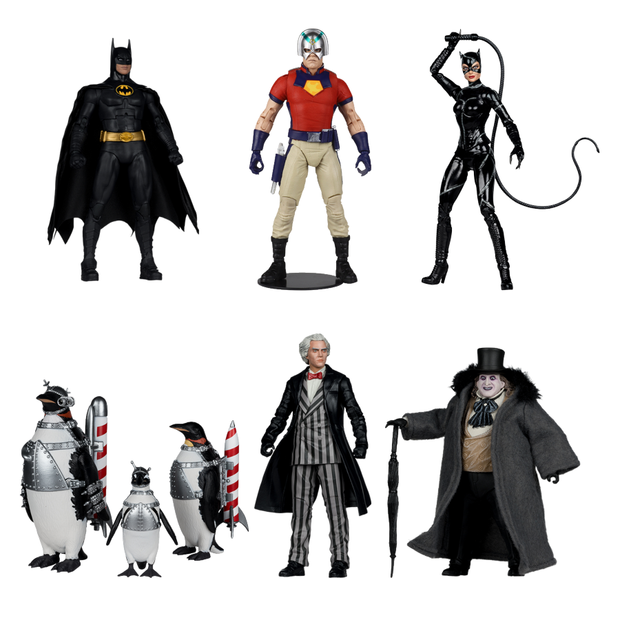 Batman Returns & Peacemaker - 7" Deluxe Figure Wave 2 Assortment