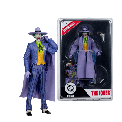 DC Direct - The Joker (Crisis On Infinite Earths) Page Punchers 7 " Figure with Comic