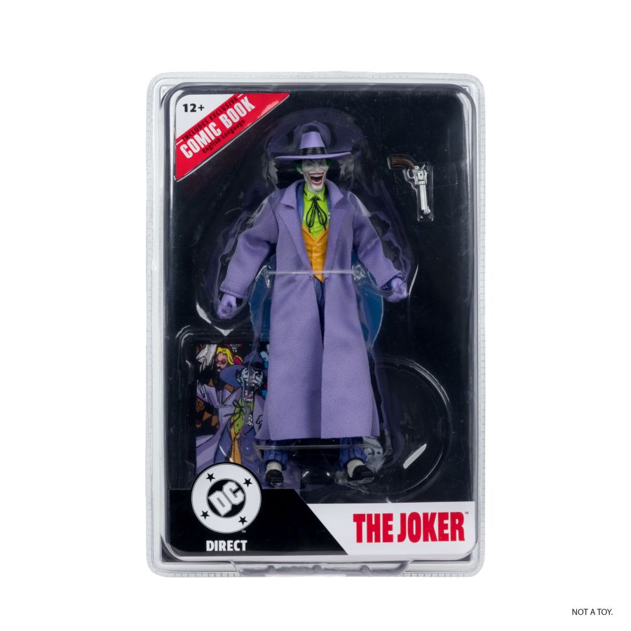 DC Direct - The Joker (Crisis On Infinite Earths) Page Punchers 7 " Figure with Comic