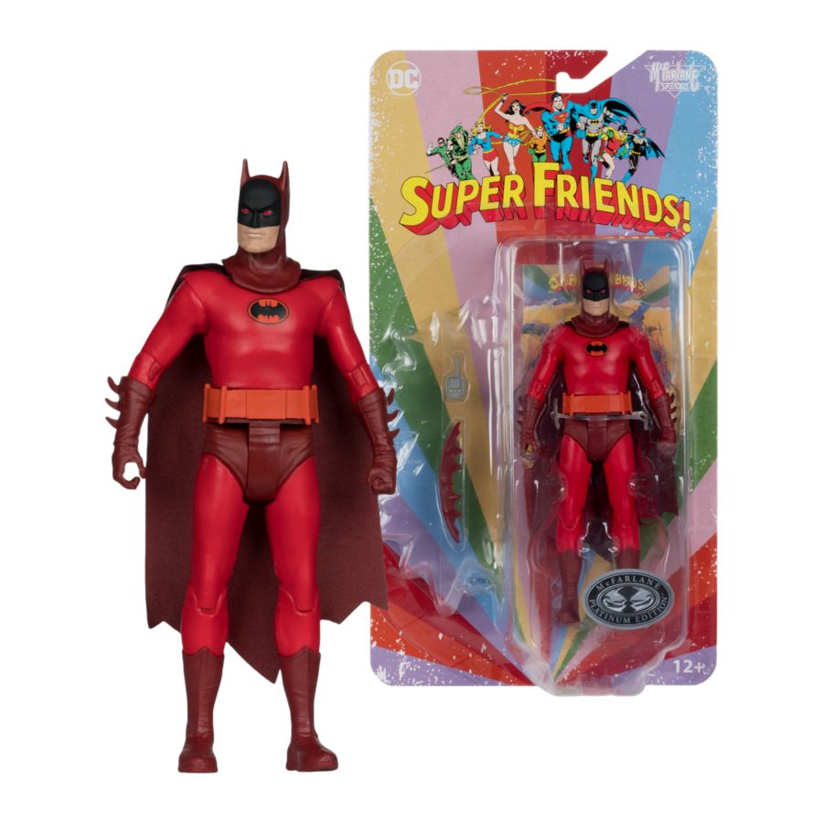 DC Comics - Super Friends Batman (Universe of Evil) 6" Retro Figure [Chase Version]