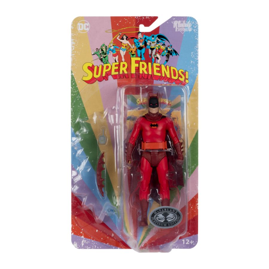 DC Comics - Super Friends Batman (Universe of Evil) 6" Retro Figure [Chase Version]