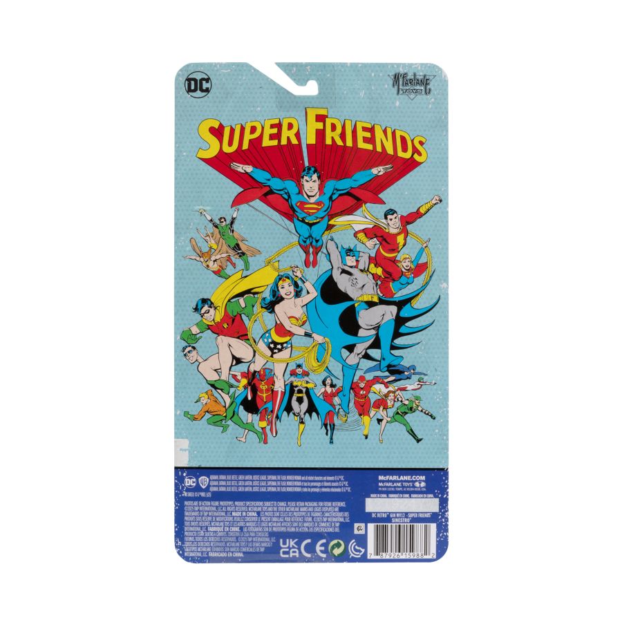DC Comics - Super Friends Sinestro 6" Retro Figure