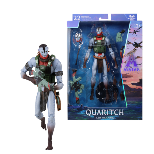 Avatar: Fire and Ash - Recom Quaritch (Warrior) 7" Action Figure