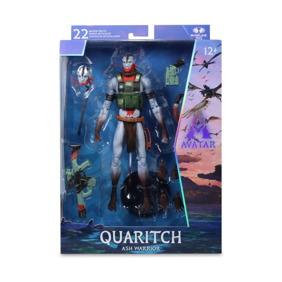 Avatar: Fire and Ash - Recom Quaritch (Warrior) 7" Action Figure