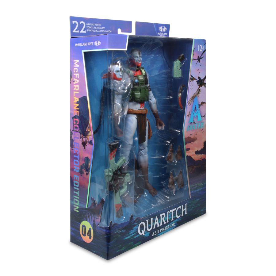 Avatar: Fire and Ash - Recom Quaritch (Warrior) 7" Action Figure