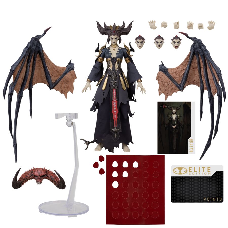 Diablo IV - Lilith Elite Edition 7" Action Figure