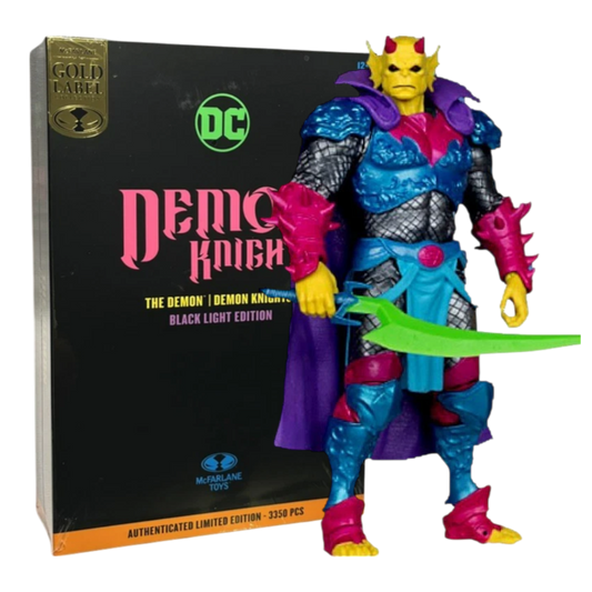 DC Comics - Demon Black Light Gold Label 7" Figure