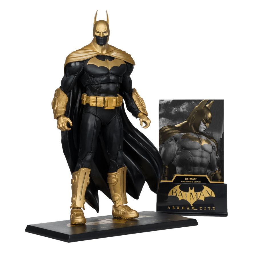 DC Multiverse - Batman (Arkham City)(Knightmare)(Gold Label) 7" Figure