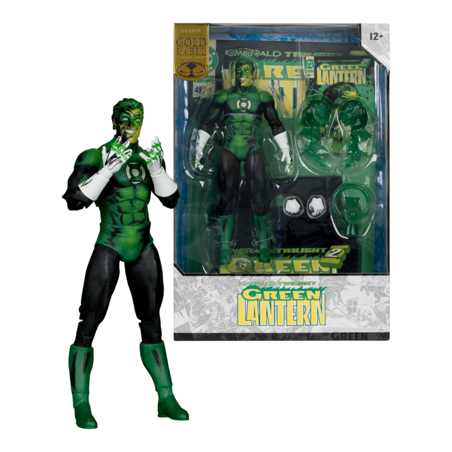 DC Multiverse - Green Lantern Emerald Twilight (Gold Label) 7" Cover Recreactions Figure