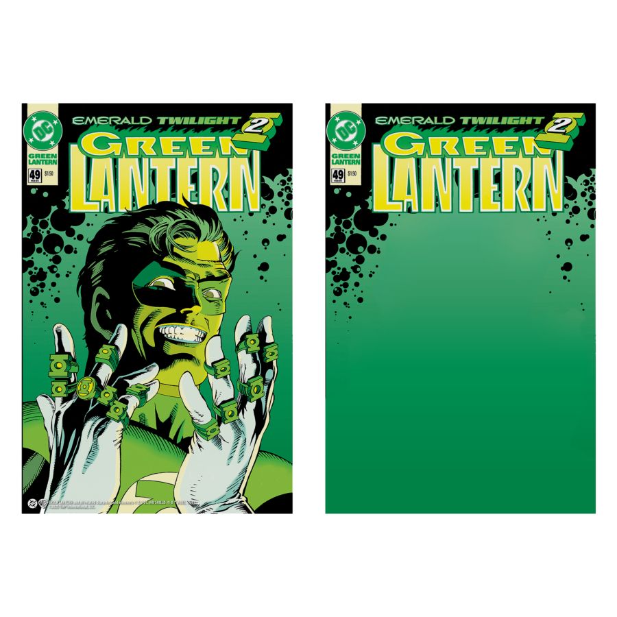 DC Multiverse - Green Lantern Emerald Twilight (Gold Label) 7" Cover Recreactions Figure