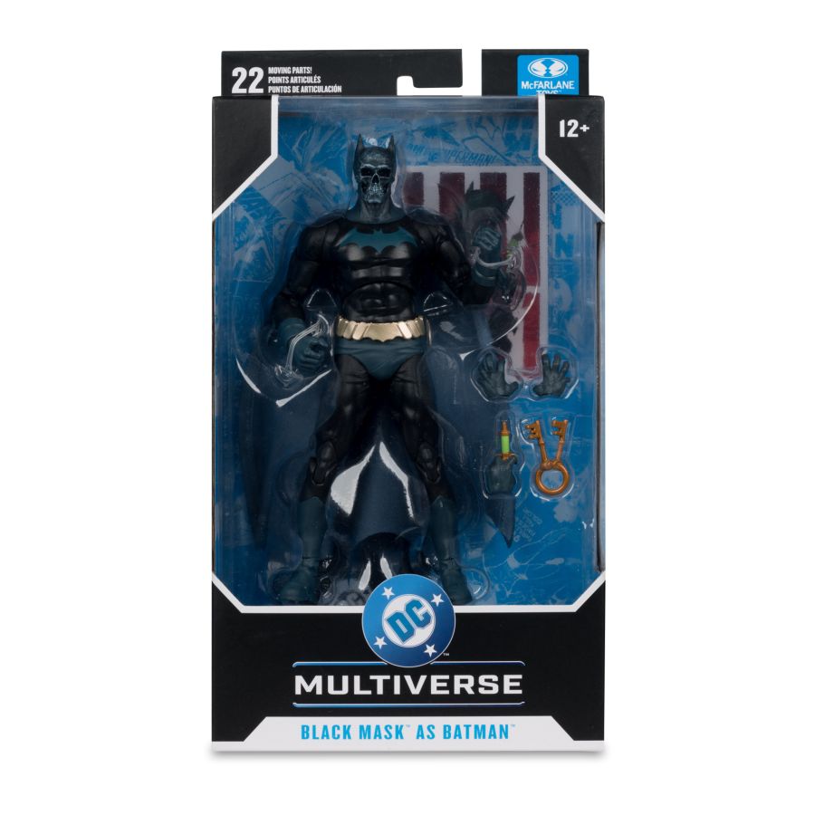 DC Multiverse - Black Mask As Batman (Batman Madhouse) 7" Action Figure