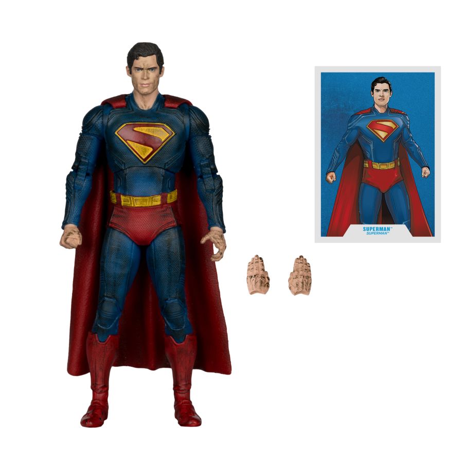 Superman (2025) - Superman (Battle Damage) Gold Label 7" Figure