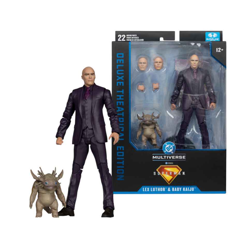 Superman (2025) - Lex Luthor & Baby Kaiju 7" Deluxe Figure