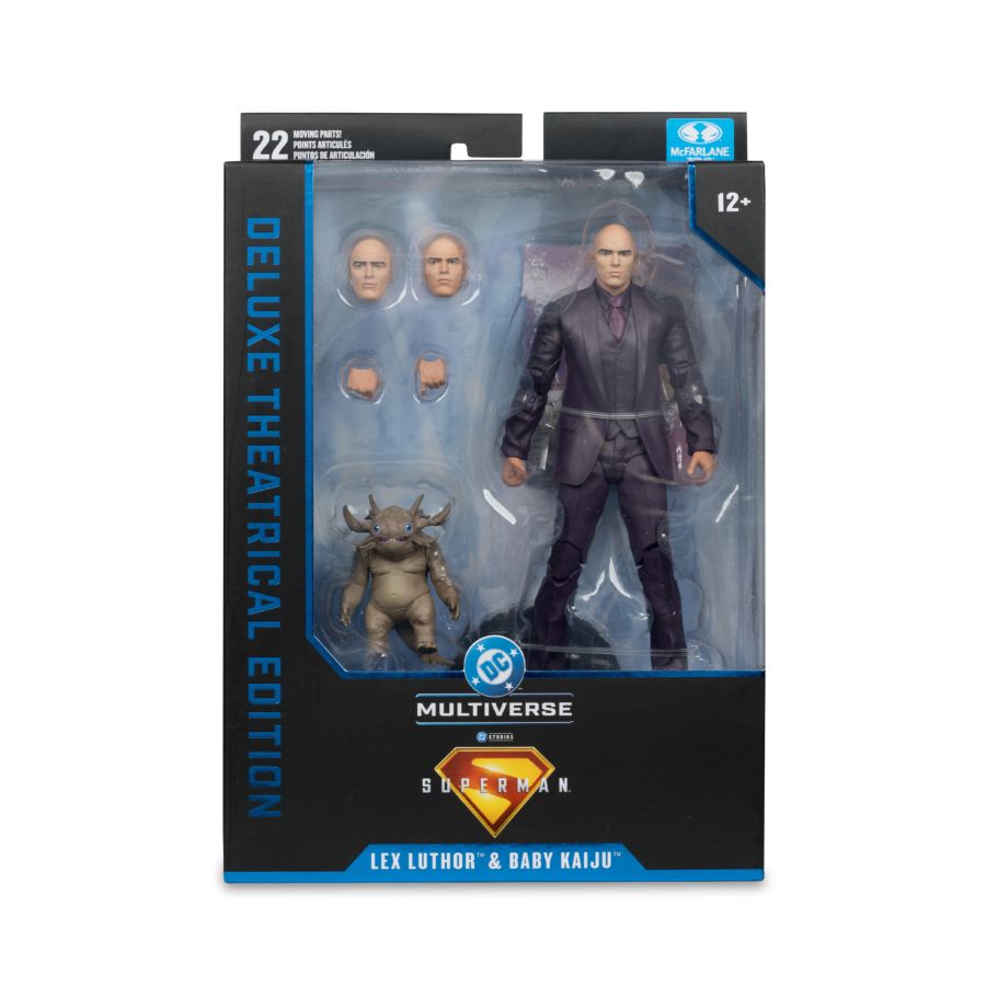 Superman (2025) - Lex Luthor & Baby Kaiju 7" Deluxe Figure