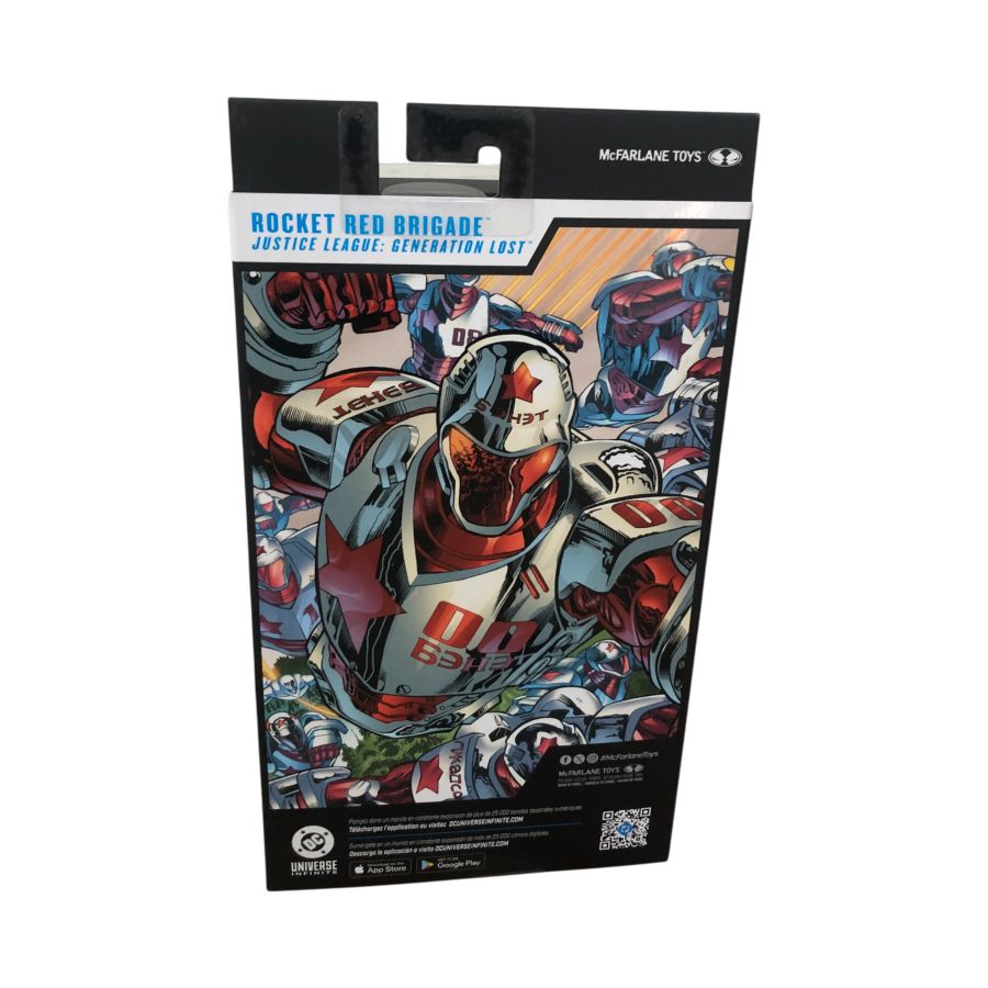 DC Multiverse - Rocket Red (Justice League: Generation Lost) 7" Figure (Chase Version)