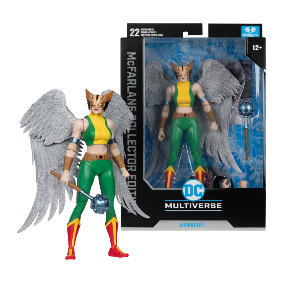 DC Multiverse - Hawk Girl (Justice League Of America) #36 Mcfarlane Collector Edition 7" Figure