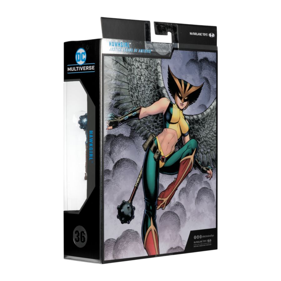 DC Multiverse - Hawk Girl (Justice League Of America) #36 Mcfarlane Collector Edition 7" Figure