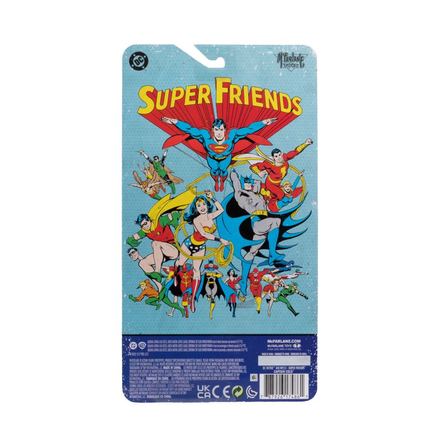 DC Comics - Captain Cold Super Friends Retro 6" Action Figure