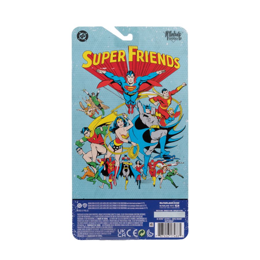 DC Comics - Superman Super Friends Retro 6" Action Figure
