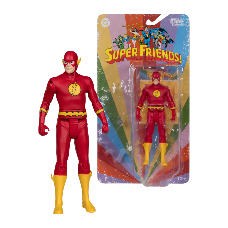 DC Comics - The Flash Super Friends Retro 6" Action Figure