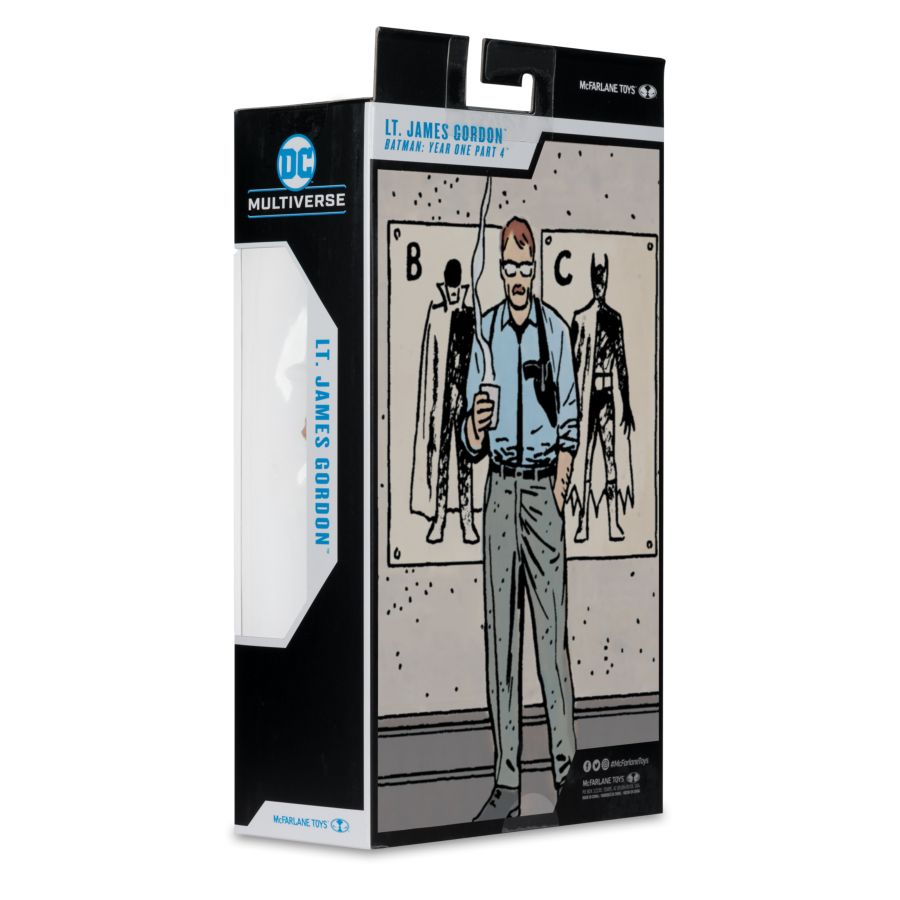DC Multiverse - Lieutenant James Gordon "Batman: Year One" Gold Label 7" Figure