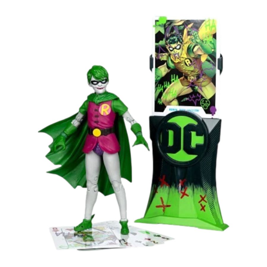 DC Comics - Robin Jokerized Gold Label 7" Figure